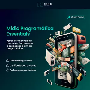 Imagem de capa para o Curso online Mídia Programática Essentials