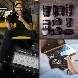 Imagem de capa para o Curso online Curso de Fotografia Profissional