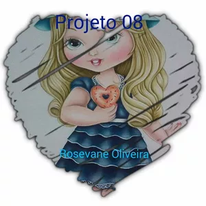 Imagem de capa para o Ebook Projeto 08 - Jolie Loira com Chapéu