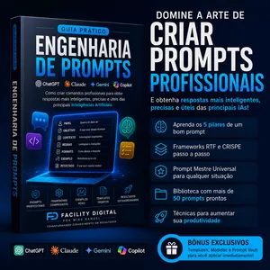 Imagem do curso Guia Prático de Engenharia de Prompts | Domine ChatGPT, Claude, Gemini e Copilot
