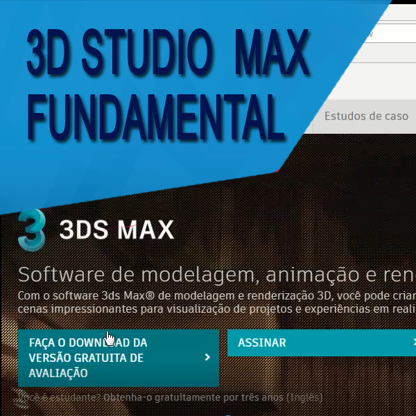 Imagem do curso CURSO DE 3D STUDIO MAX FUNDAMENTAL