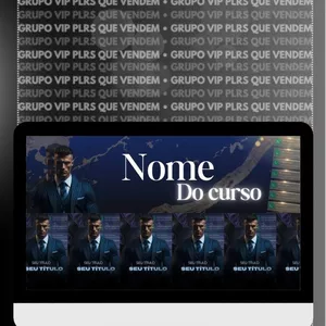 Imagem de capa para o Ebook KIT ÁREA DE MEMBROS PREMIUM BLUE MAN - PLR