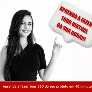 Imagem de capa para o Ebook VIDEO AULA TOUR VIRTUAL NA OBRA