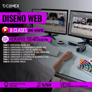 Imagen de portada para Curso online CURSO DE DISEÑO WEB