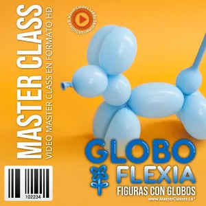 Imagen de portada para Curso online GloboFlexia Figuras con Globos