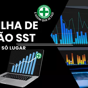 Imagem de capa para o Ebook PLANILHA COMPLETA DE GESTÃO SST