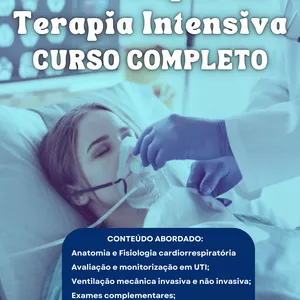 Imagem do curso Fisioterapia em Terapia Intensiva - CURSO COMPLETO