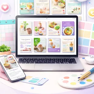 Cover image for Online course Canva Pro Kit – Professional Visuals in Minutes