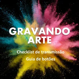 Imagem de capa para o Curso online Gravando Arte - OBS Studio Essencial para Artistas