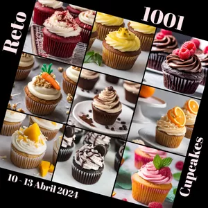 Imagen de portada para Evento online Reto 1001 Cupcakes