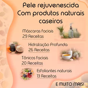 Imagem do curso Segredo da Pele Rejuvenescida Com Produtos Naturais Caseiros