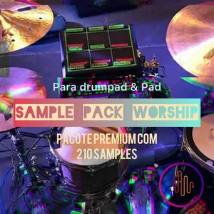 Imagem de capa para o Curso online Pack Sample Drum Pad - Pacote Premium Worship 2024 ( 210 Samples )