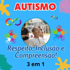 Imagem de capa para o Ebook AUTISMO - Respeito, Inclusão e Compreensão!