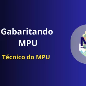 Imagem do curso Gabaritando MPU - Técnico do MPU 