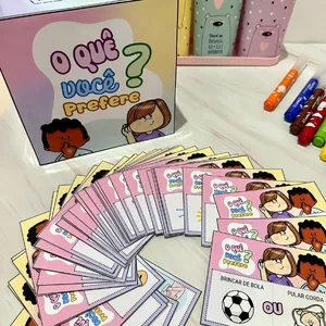 Imagem de capa para o Ebook DINAMICA O QUE VOCÊ PREFERE