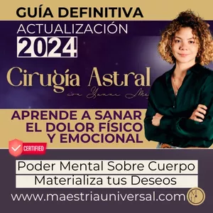 Imagen de portada para Curso online  CIRUGÍA ASTRAL - GUÍA DEFINITIVA - 2024