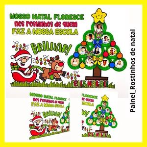 Imagem de capa para o Ebook Painel "Rostinhos da escola"