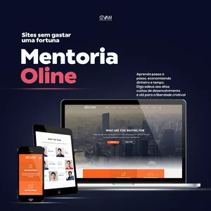 Imagem de capa para o Serviço online Mentoria online de criação de sites