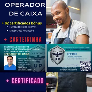 Curso CURSO DE OPERADOR DE CAIXA