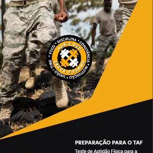 Imagem de capa para o Ebook E-book - Dieta e Treinamento para o TAF da&nbsp;PMSC - Masculino