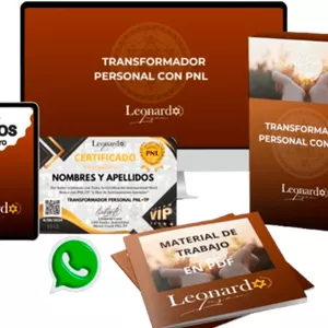 Imagen de portada para Curso online CERTIFICACION INTERNACIONAL "TRANSFORMADOR PERSONAL" CON PNL+TP 