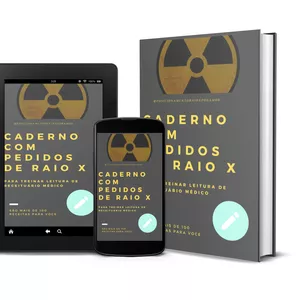 Imagem de capa para o Ebook CADERNO COM PEDIDOS DE RAIO X