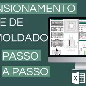 Imagem de capa para o Curso online DIMENSIONAMENTO CÁLICE DE PRÉ-MOLDADO - Passo a passo