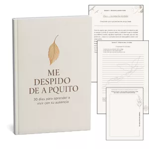 Imagen de portada para Ebook Me despido de a poquito "30 días para aprender a vivir con su ausencia"