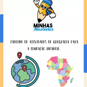 Imagem de capa para o Ebook Caderno de Atividades de Geografia para a Educação Infantil