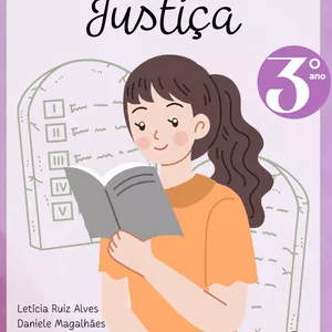 Imagem de capa para o Ebook Regidos pela Justiça - Teologia 3º ano (8 anos)