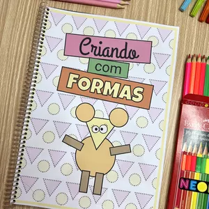 Imagem de capa para o Ebook Criando com Formas