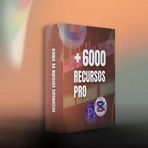 Imagen de portada para Curso online Mega Pack 6000 Recursos para edición de video