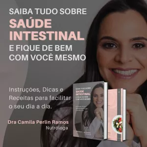 Imagem de capa para o Ebook Saiba tudo sobre saúde intestinal e fique de bem com você mesmo. Instruções, Dicas e Receitas para facilitar o seu dia a dia.