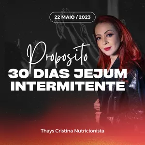 Imagem de capa para o Evento online  Proposito 30 Dias Jejum Intermitente