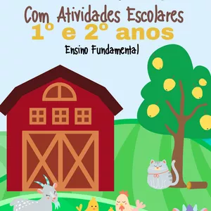 Imagem de capa para o Ebook E-book: Parlendas e Atividades Escolares para 1º e 2º anos do Ensino Fundamental