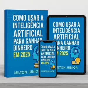Imagem de capa para o Ebook 🧠💸 Como Usar a Inteligência Artificial Para Ganhar Dinheiro em 2025