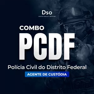 Imagem de capa para o Curso online Combo PC DF - Agente de Custódia (Polícia Civil do Distrito Federal) - Curso Pré-Edital