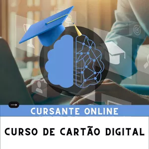 Imagem de capa para o Curso online CURSO DE CARTÃO DIGITAL