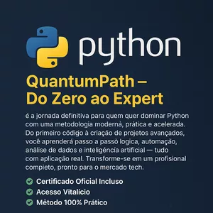Imagem do curso Python QuantumPath – Do Zero ao Expert 
