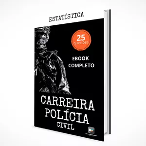 Polícia Civil - caderno de questões - Estatística com gabarito