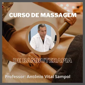 Imagem de capa para o Curso online Curso de Massagem de Bambuterapia