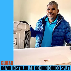 Imagem de capa para o Curso online COMO INSTALAR AR CONDICIONADO SPLIT