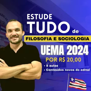 Imagem de capa para o Curso online REVISÃO DE FILOSOFIA E SOCIOLOGIA UEMA