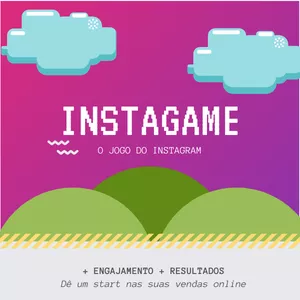 Imagem de capa para o Curso online Instagame
