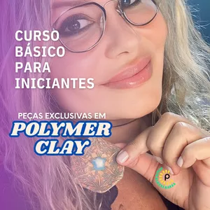 Curso Curso Básico Polymer Clay - Cuias, Decoração e Bijuterias
