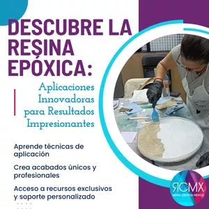 Imagen de portada para Curso online  Descubre la Resina Epoxica: Aplicaciones Innovadoras para Resultados Impresionantes