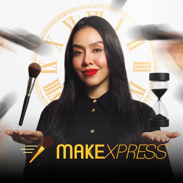 CapaLow MAKEXPRESS Ana Veiga - Aprenda a maquiar 3x mais rápido, sem perder o acabamento