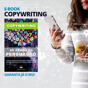 Imagem de capa para o Ebook Copywriting - As Armas da Persuasão