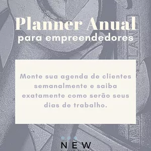 Imagem principal do produto Planner de Serviços para Empreendedores