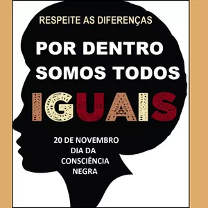 Imagem de capa para o Ebook Banner Consciência Negra 